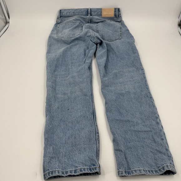 EVERLANE The Original Cheeky Straight Jeans Light Wash Denim Size 27 - Picture 16 of 16
